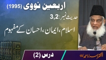 Arbaeen-e-Nawawi | Dars-e-Hadith 1995 | Iman, Islam, Ahsan | Dr. Israr Ahmed | Part 2/9