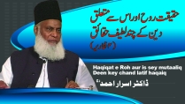 Haqeeqat-e-Roh (Soul) Surah At-Teen ki Roshni Main By Dr. Israr Ahmed | 4/4