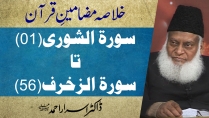 Khulasa Mazameen-e-Quran (Surah Ash-Shura 01 to Surah Az-Zukhruf 56) By Dr. Israr Ahmed | 42/55