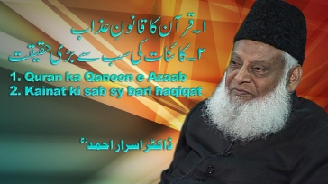 Kainaat ki Sab Say Bari Haqeeqat Qyamat By Dr. Israr Ahmed | 06-038 [ii]