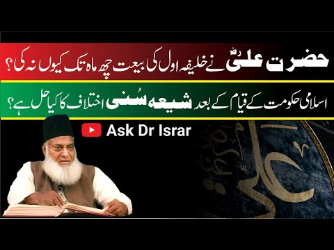 Khilafat aur Siyasi Imkaanat - Dr Israr Ahmad